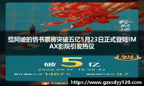 给阿嬷的情书票房突破五亿5月23日正式登陆IMAX影院引发热议